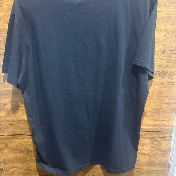 Armani Exchange Black Tee with Vibrant Logo - Picture 5 of 6